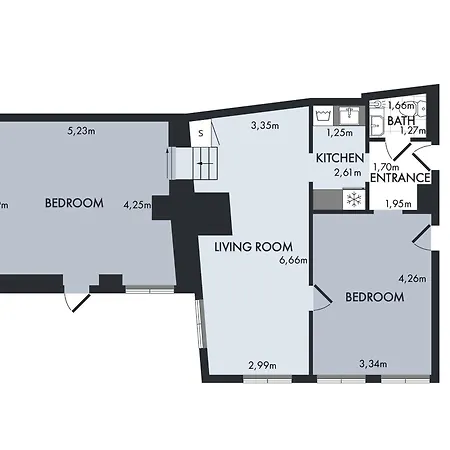 Sanders Downtown Apartament Kopenhaga